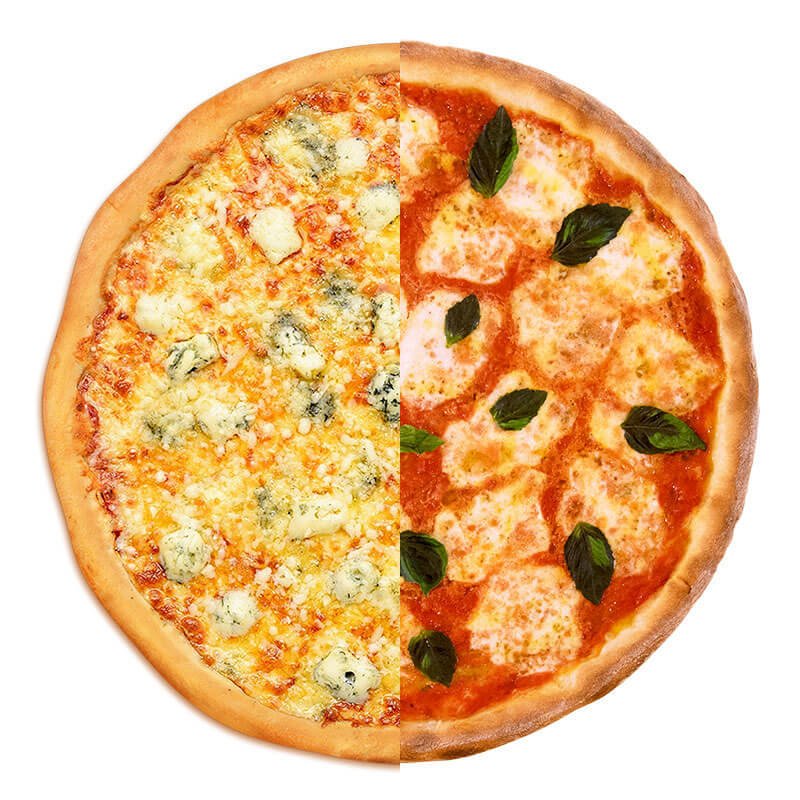 Half & Half Pizza