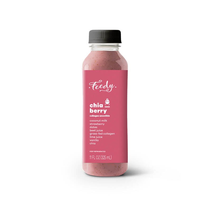 Chia berry smoothie